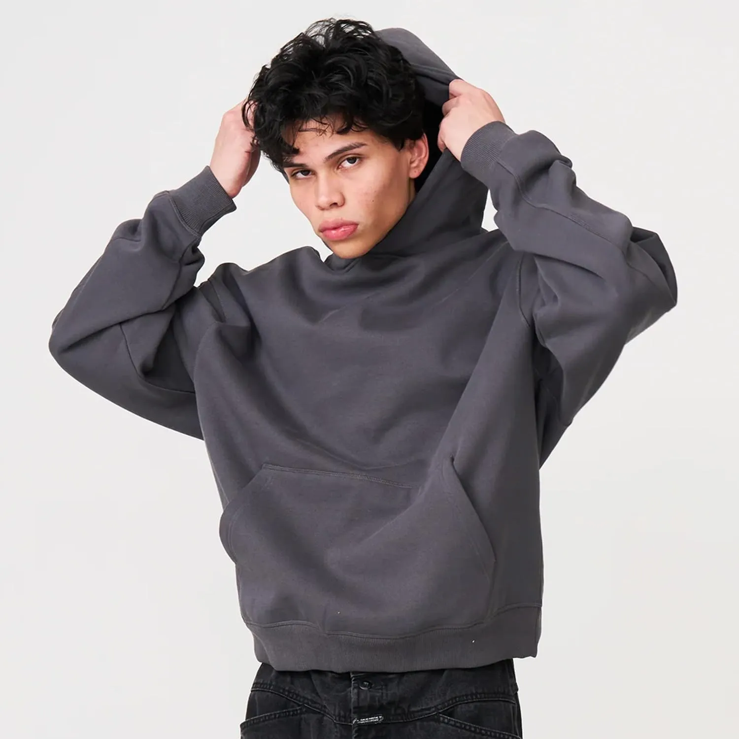 Blank Knights Sweatshirts for Men Premium Fleece Heavyweight Hoodie Sweatshirts - Oversized Hoodies for Men