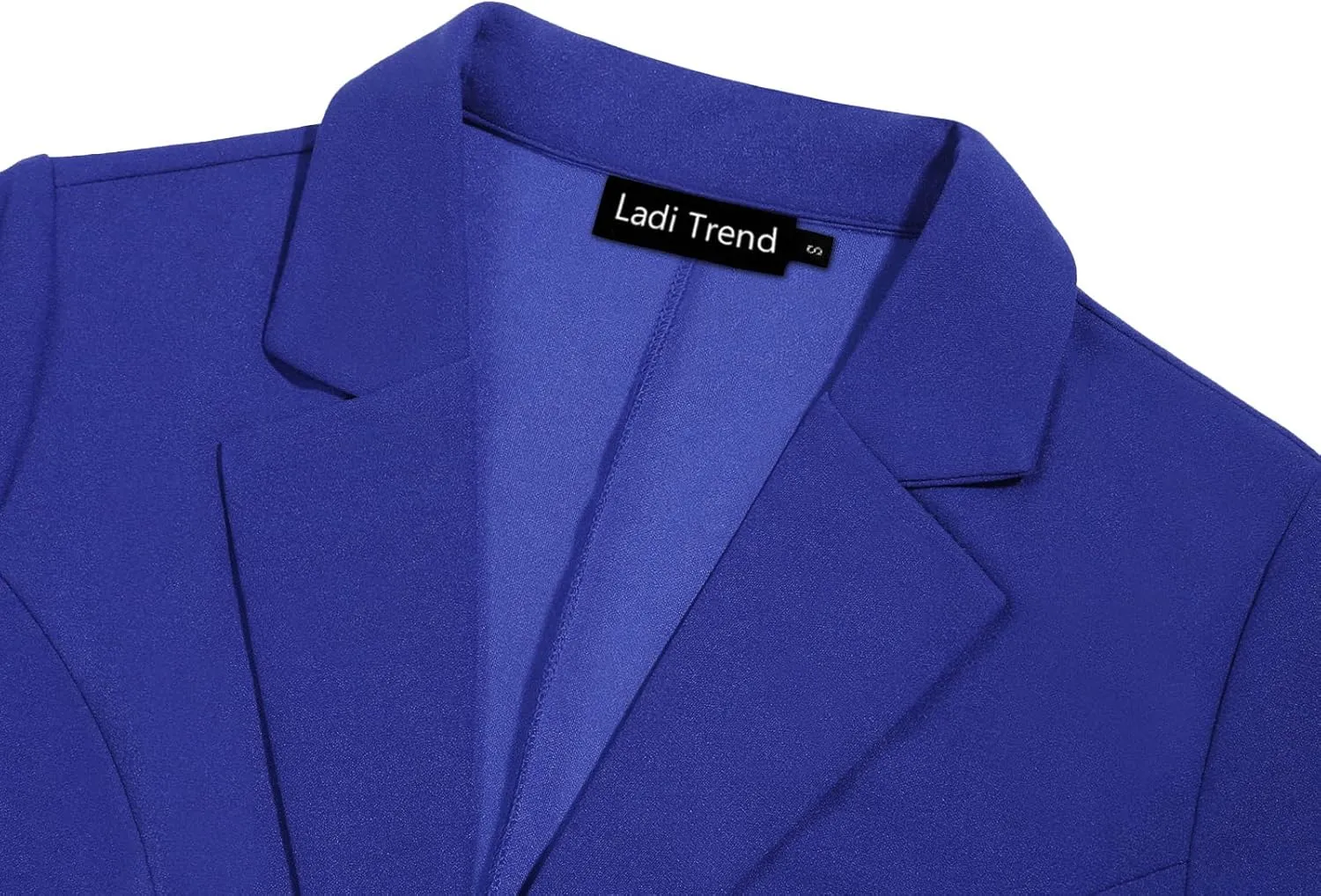 Blazers for Women Long Sleeve Notch Lapel Button Front Blazer Casual Work Office Suit Jackets with Pockets