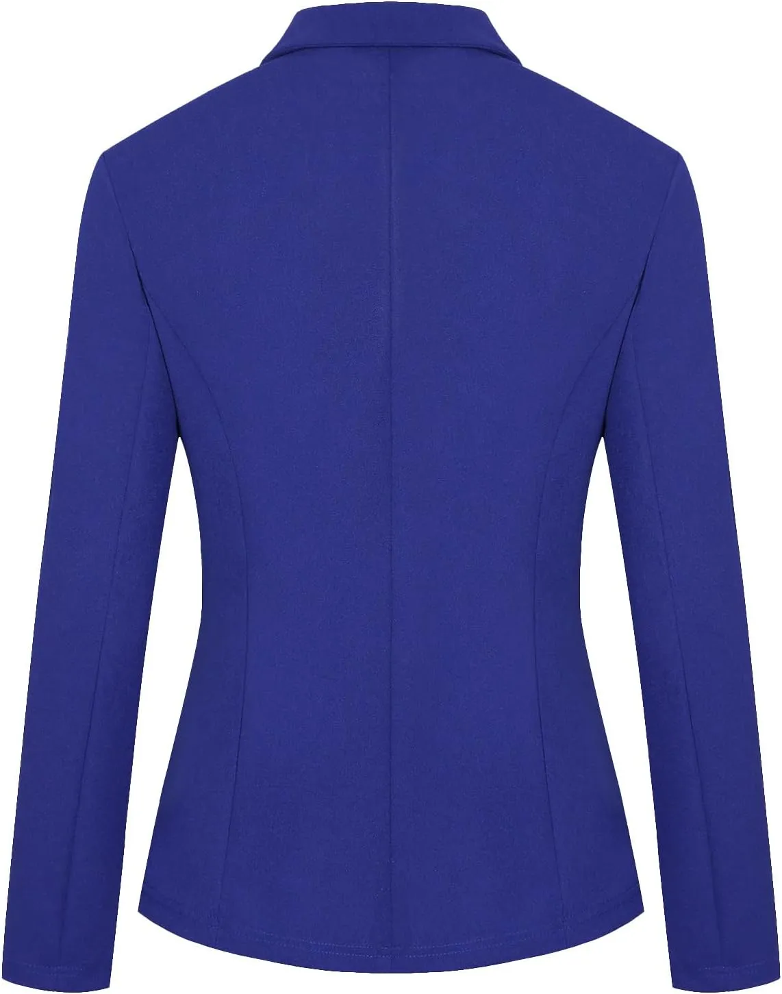 Blazers for Women Long Sleeve Notch Lapel Button Front Blazer Casual Work Office Suit Jackets with Pockets