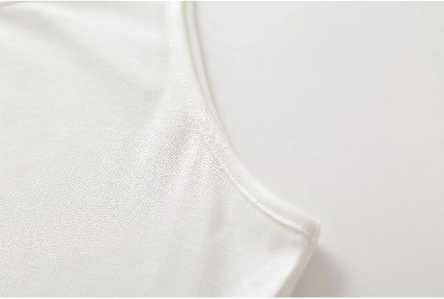 CROSSDECOR 2 Piece Women's Tank Tops Basic Undershirts Trendy Summer Outfits for Women Black&White Camisole Top