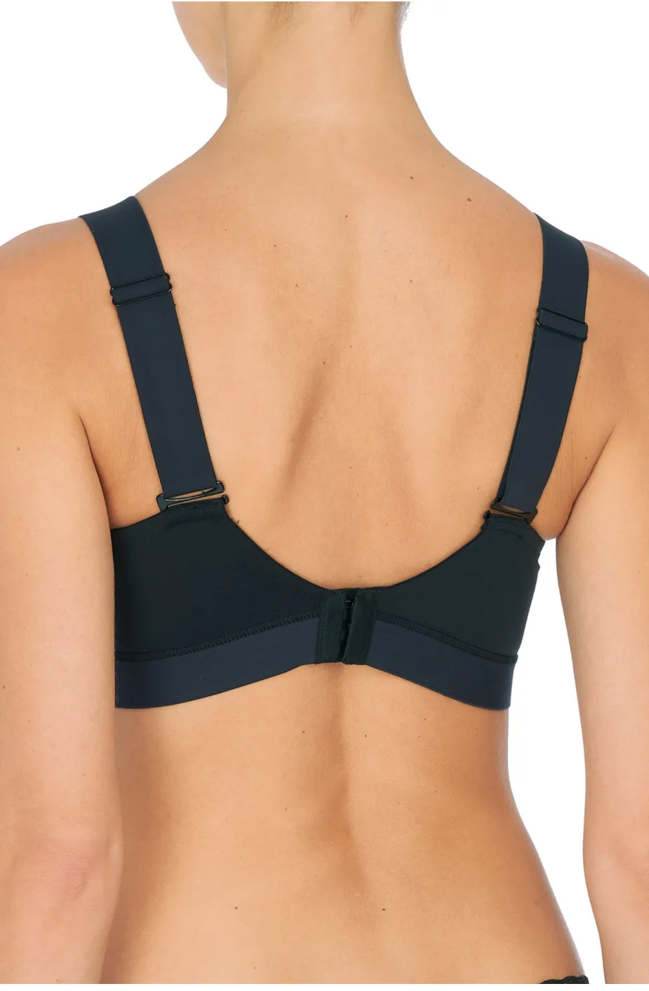 Dynamic Convertible Contour Sports Bra in Black