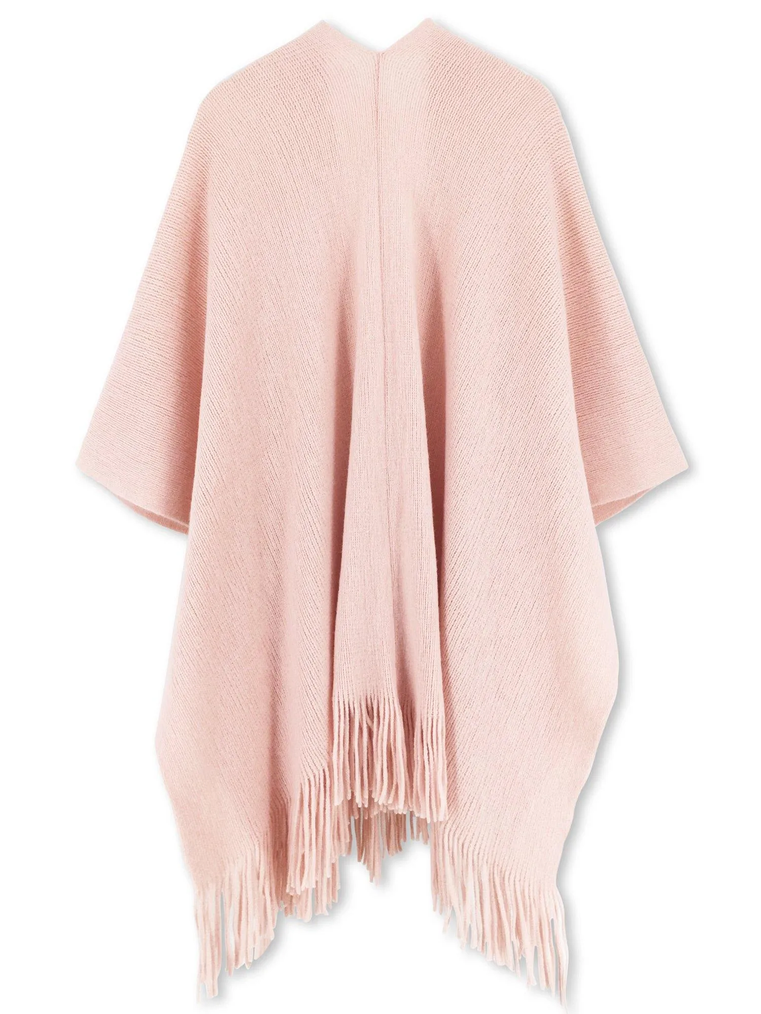 Fringe Knit Shawl Wrap