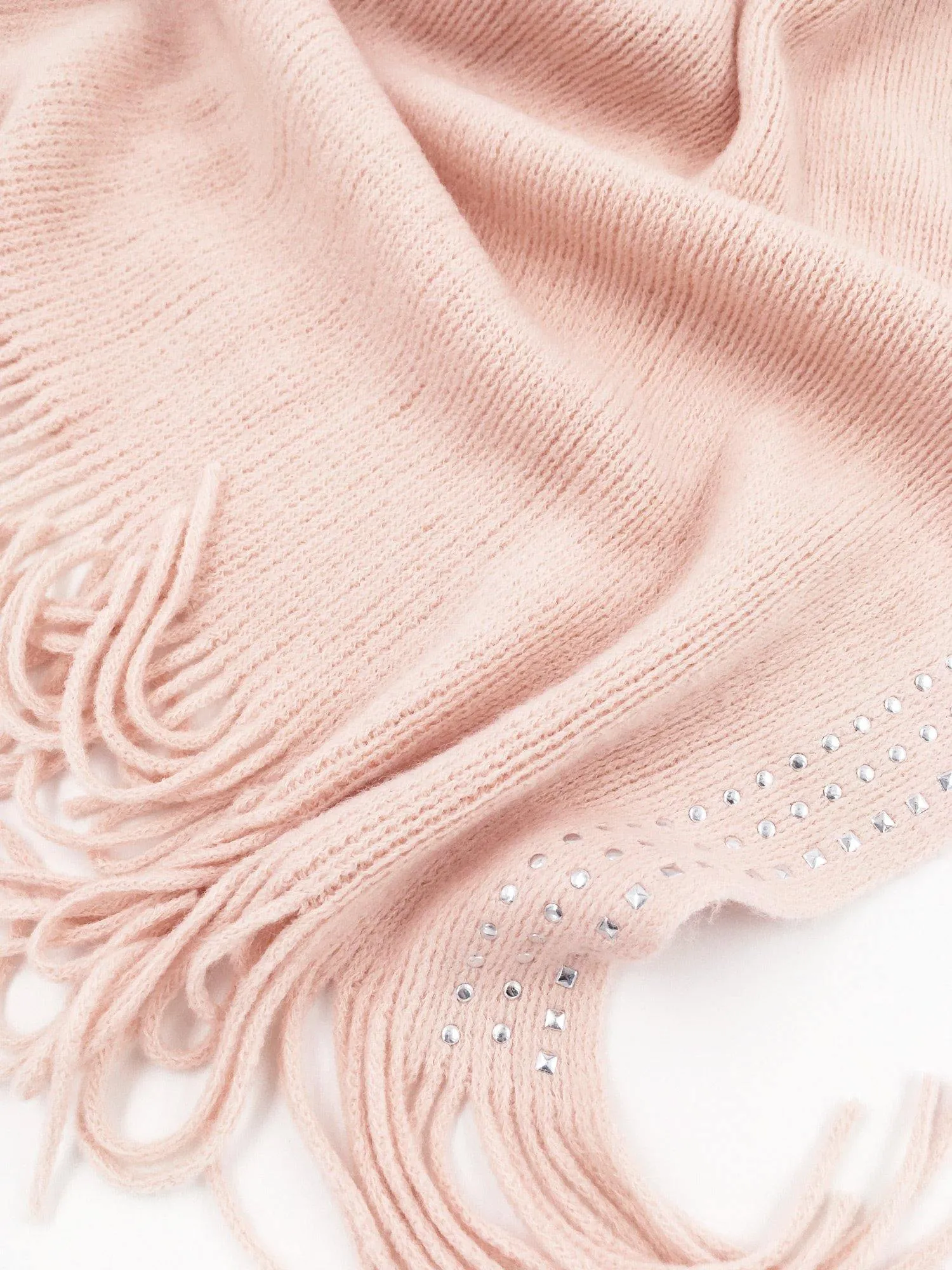 Fringe Knit Shawl Wrap