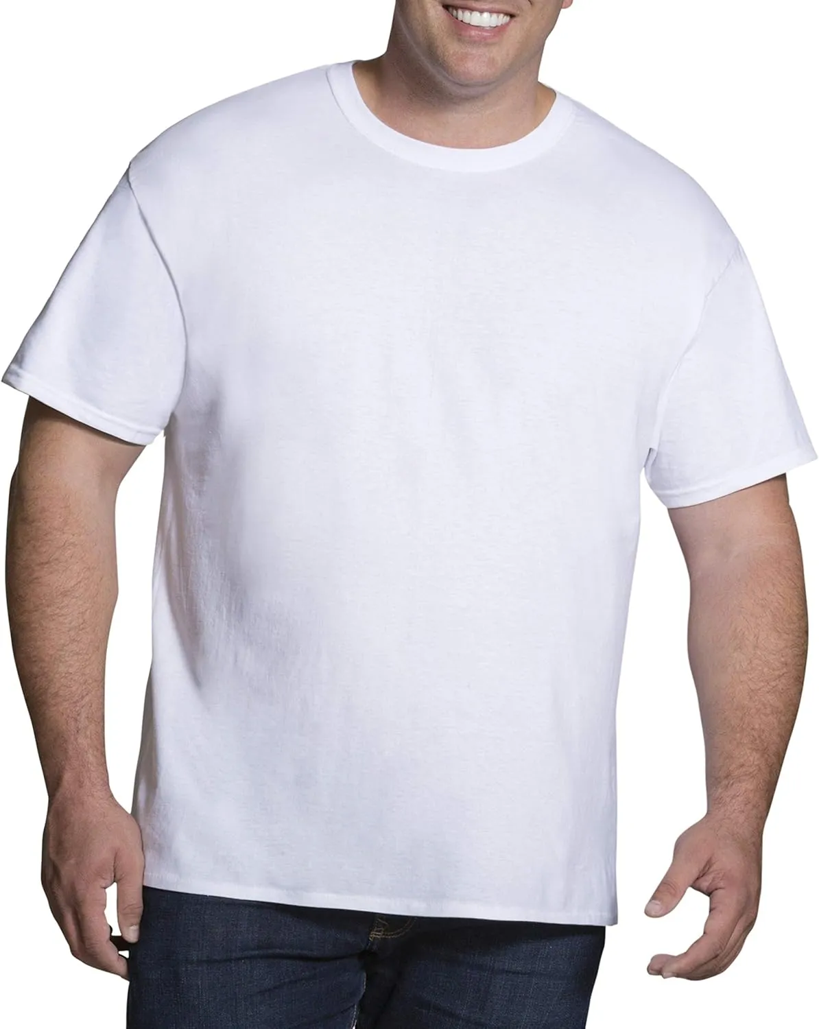 Fruit of the Loom Men's Big and Tall Tag-free Undershirts