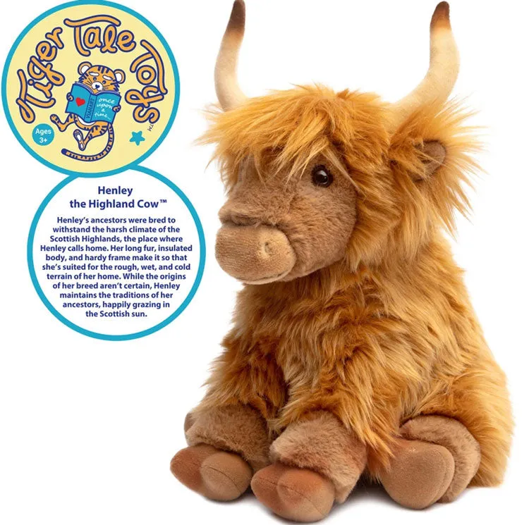 Henley the Stuffed Toy Highland Cow