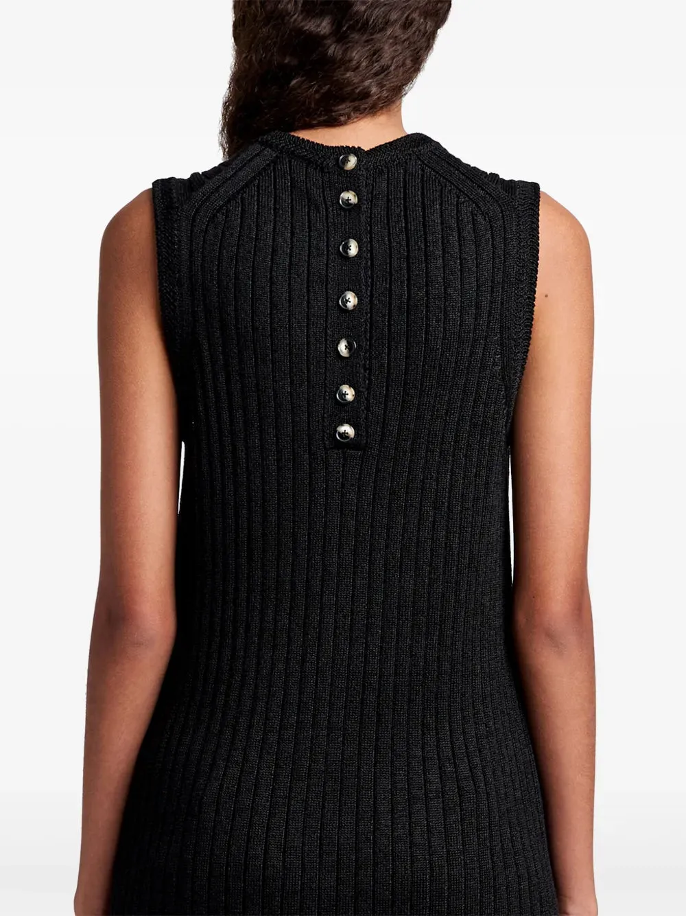 Leighton Knit Dress in Black