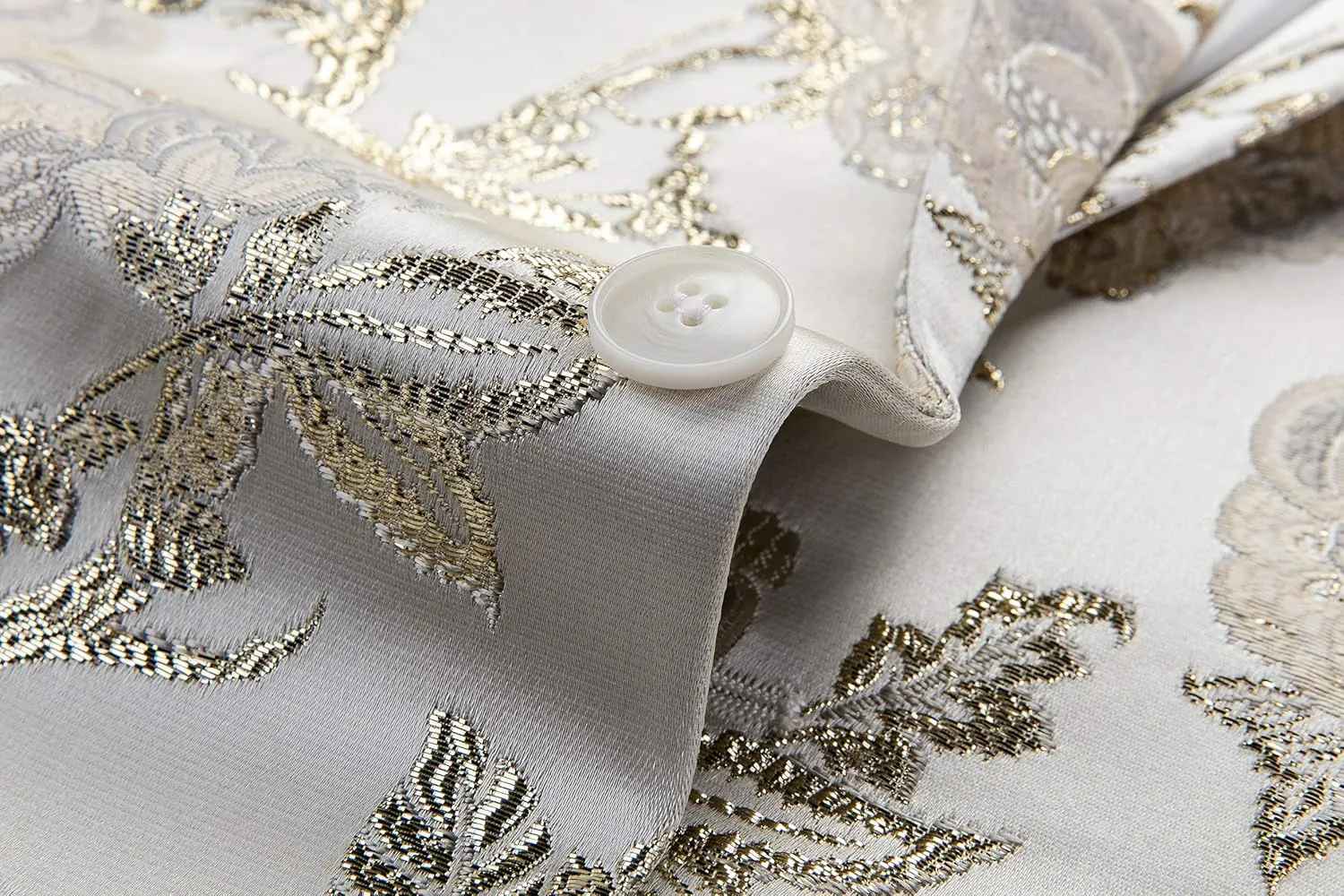 Mens Floral Suit Jacket Jacquard Paisley Luxury One Button Slim Fitted Business Wedding Tuxedo Suit Blazer Jacket