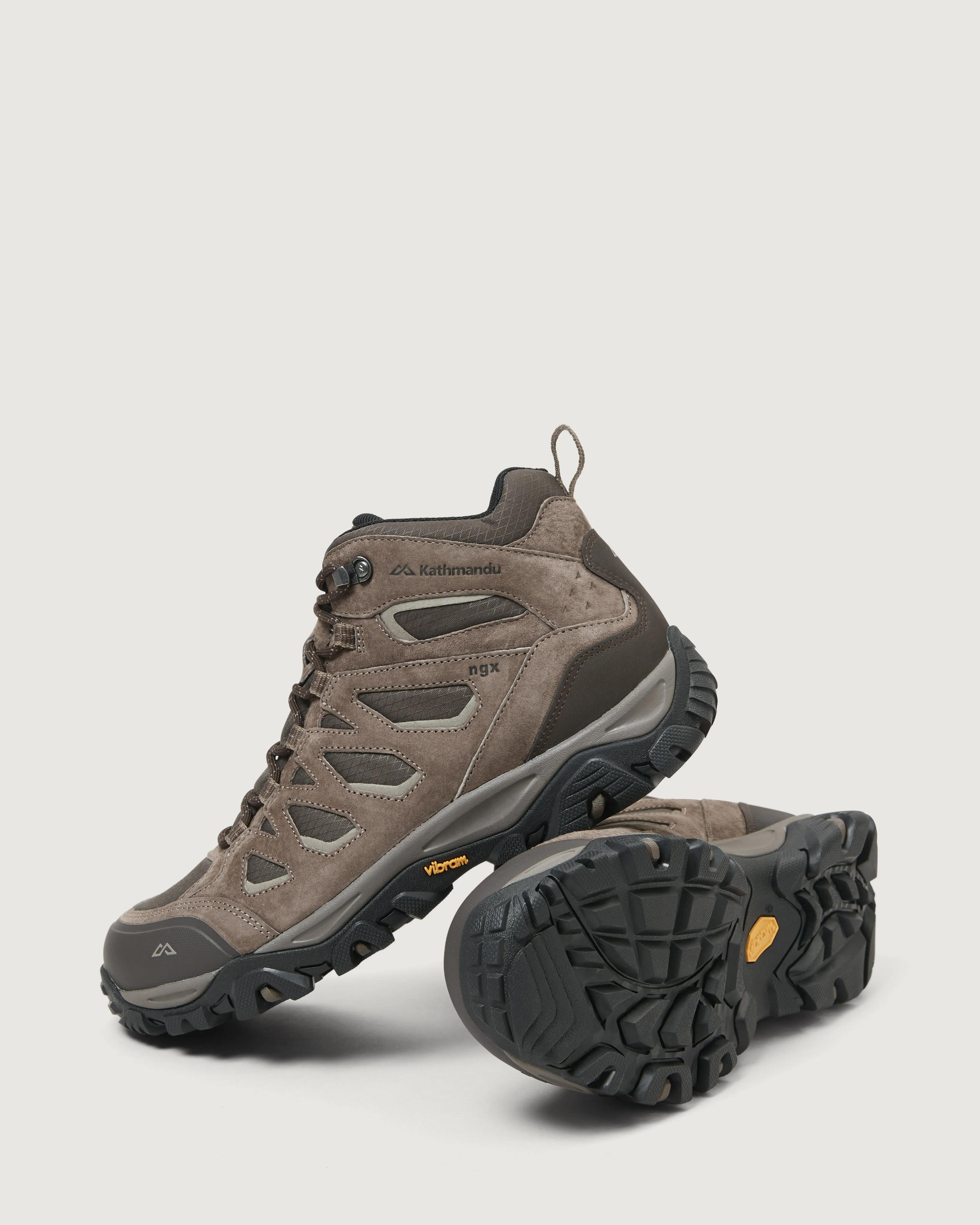 Men's Mornington Waterproof Mid Hiking Boots - Gunsmoke