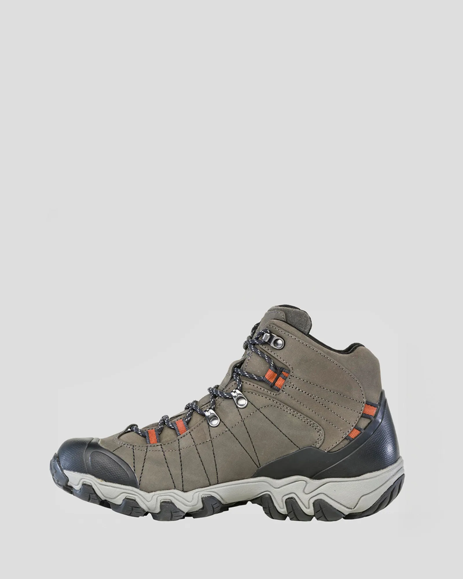 Men's Oboz Bridger Mid Hiking Boots - Wide  - Black Sea