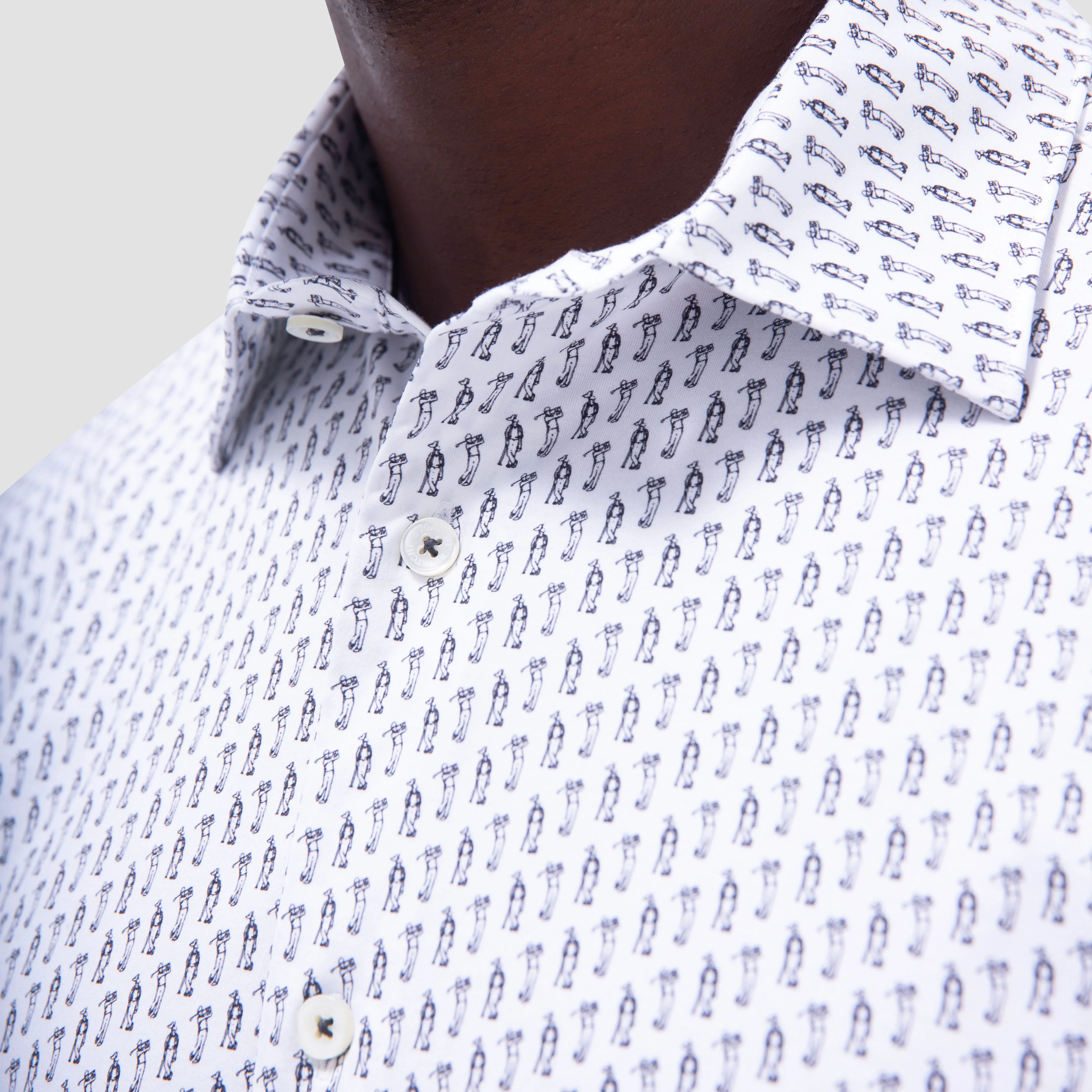 Miles Golfer OoohCotton Short-Sleeve Shirt