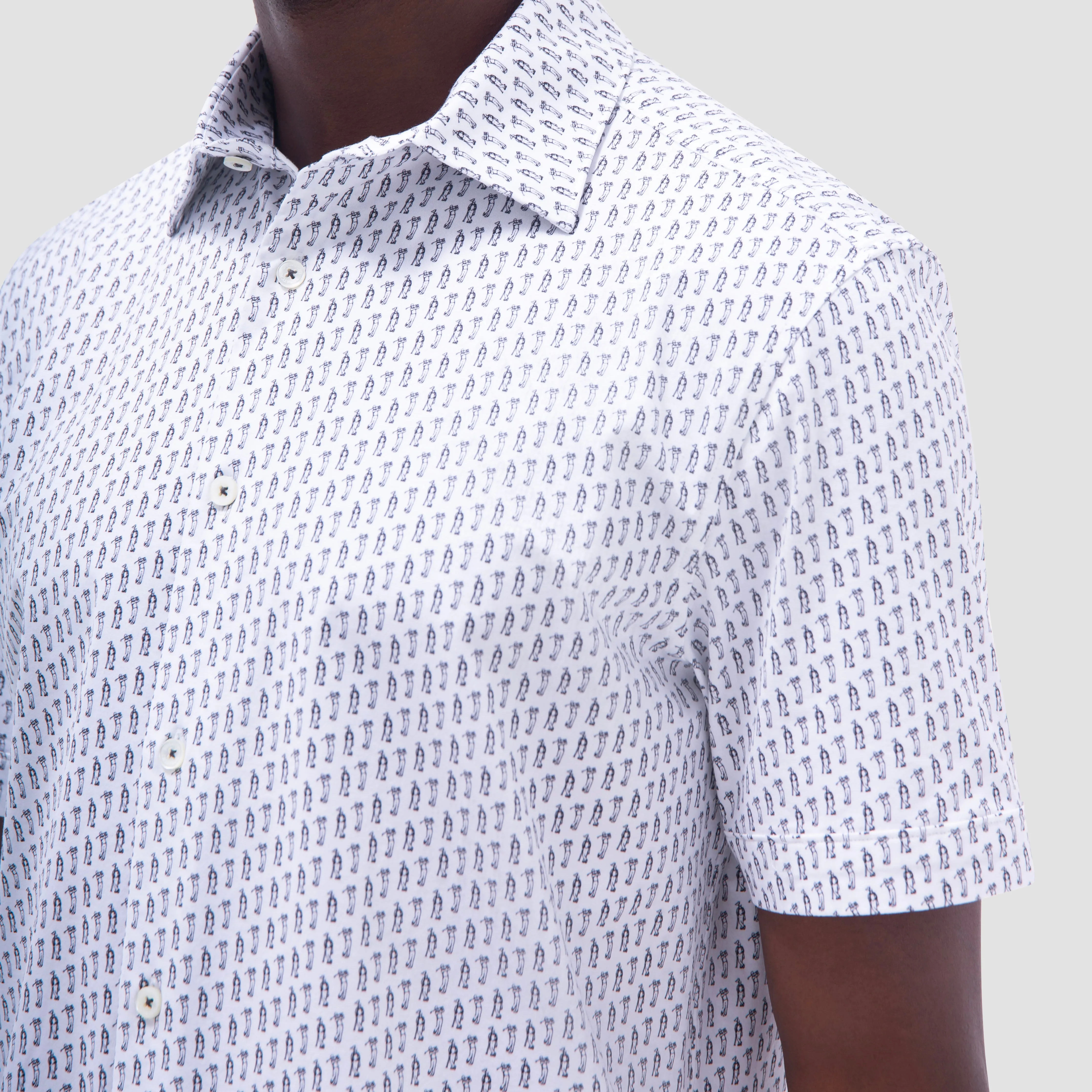 Miles Golfer OoohCotton Short-Sleeve Shirt