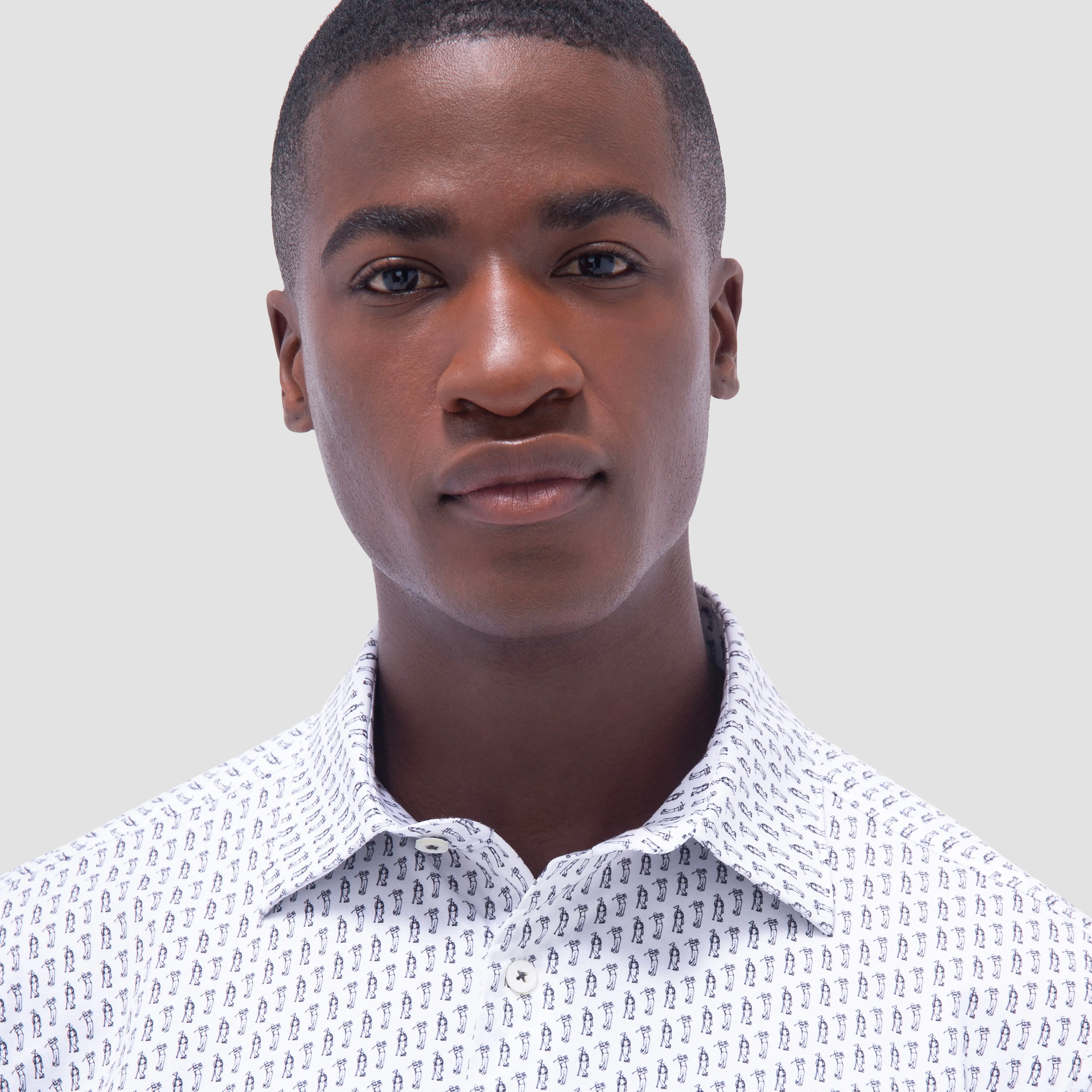 Miles Golfer OoohCotton Short-Sleeve Shirt