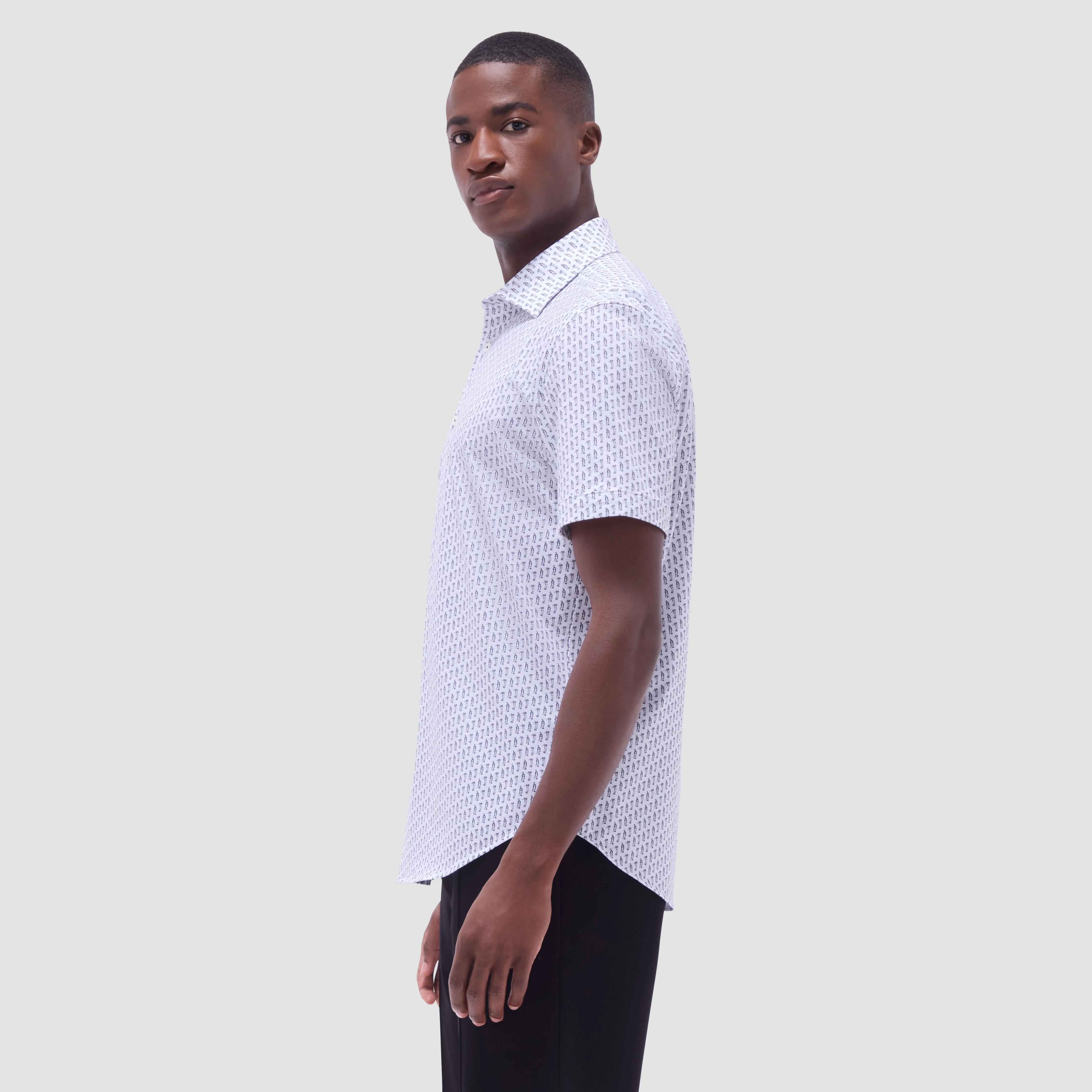 Miles Golfer OoohCotton Short-Sleeve Shirt