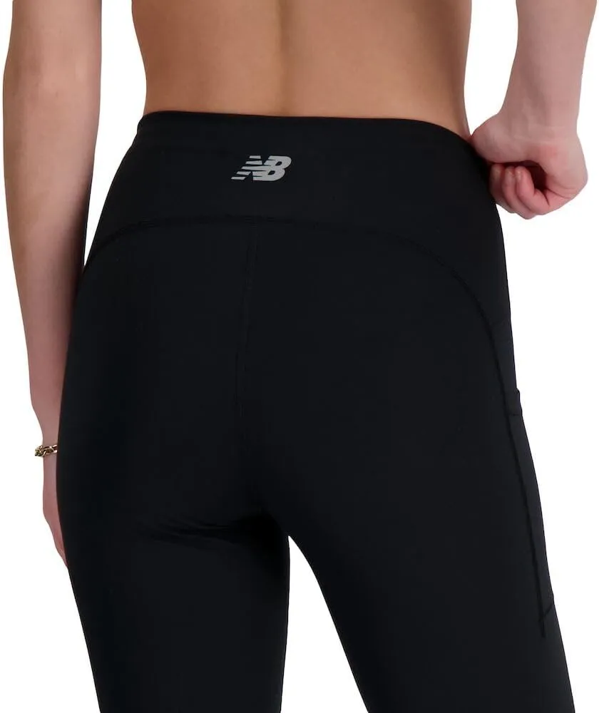 New Balance Women's Nb Sleek Pocket High Rise Legging 27"