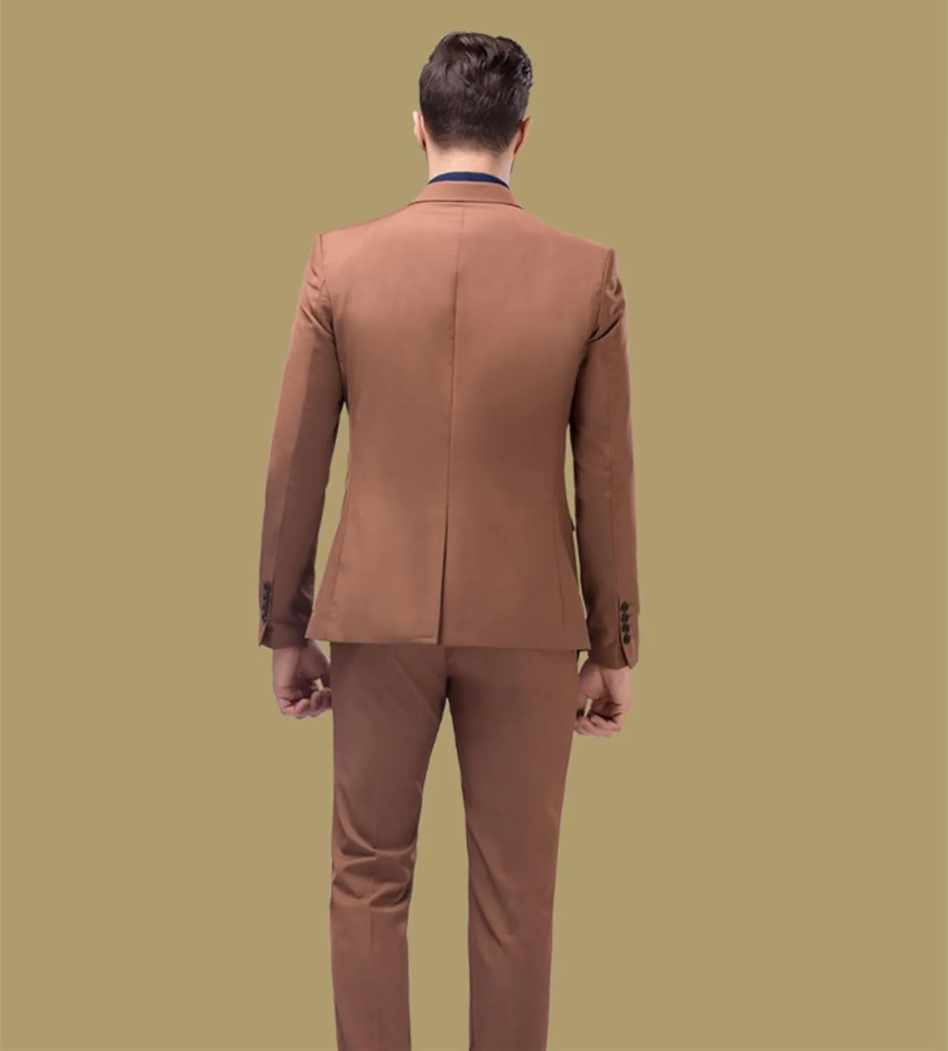 UNINUKOO Mens Sport Coat Slim Fit Suit Blazer Jacket One Button Lightweight for Casual Business
