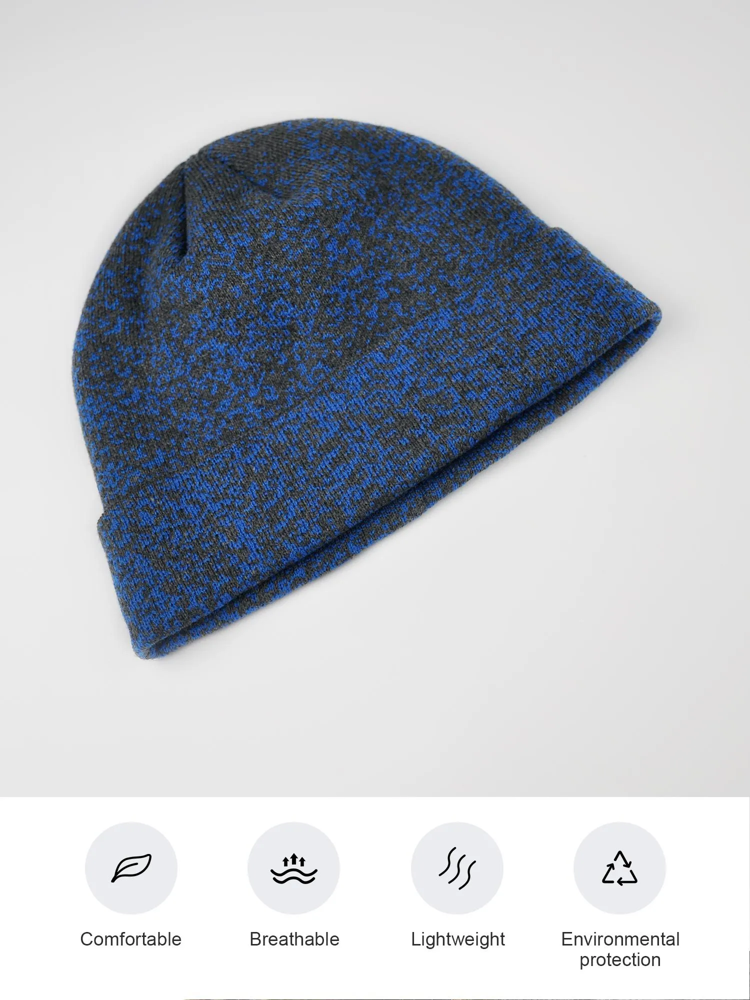 Unisex Slouchy Soft Thick Knit Beanie Hat