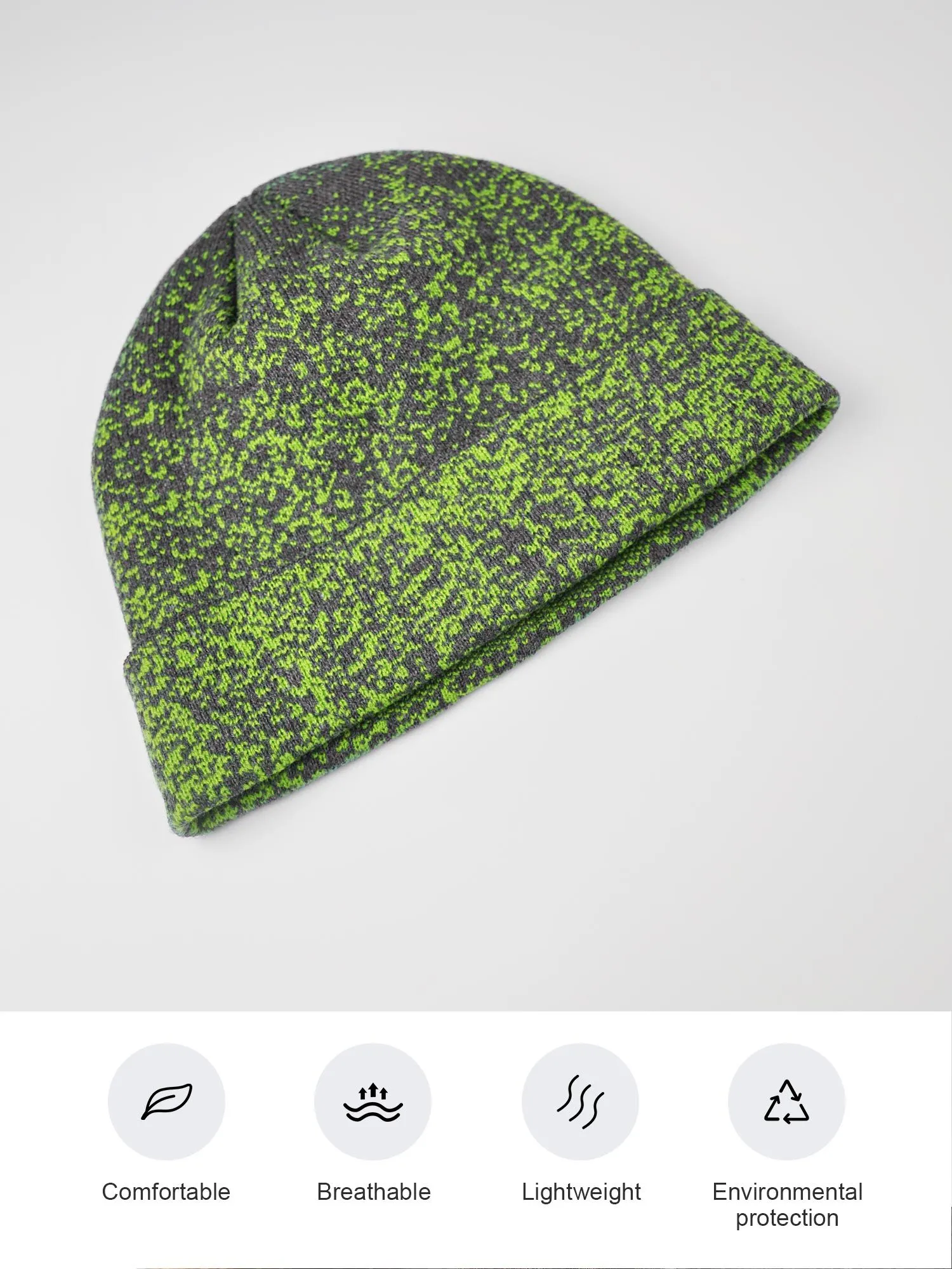 Unisex Slouchy Soft Thick Knit Beanie Hat